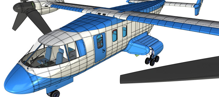 Проектирование тяжёлого конвертоплана в параметрической САПР T-FLEX CAD 16