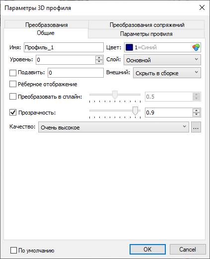 ParametersProfile